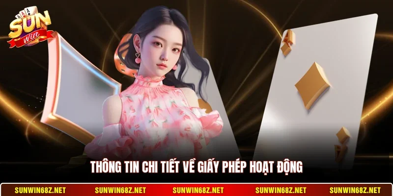 Giấy Phép Hoạt Động 1 Sunwin Thông tin chi tiết về giấy phép hoạt động