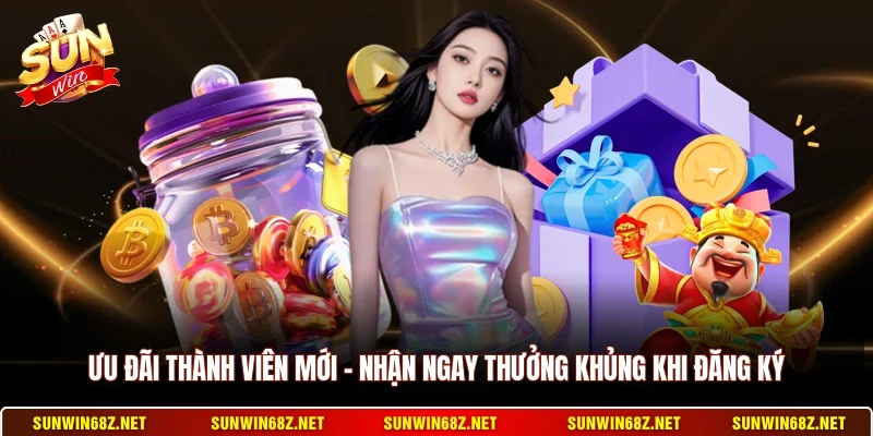 Ưu Đãi Thành Viên Mới - Nhận Ngay Thưởng Khủng Khi Đăng Ký